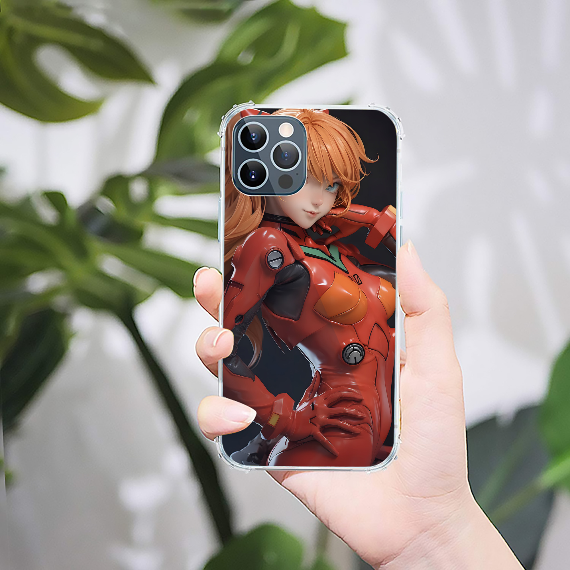 （画像用） EVA 新世紀エヴァンゲリオン 【iPhone 12シリーズ対応】透明スマホケース（クリアソフトケース）